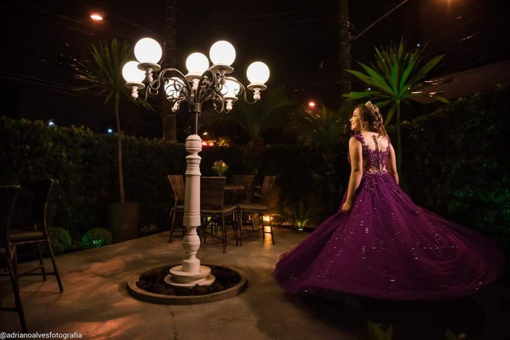 Os vestidos da debutante